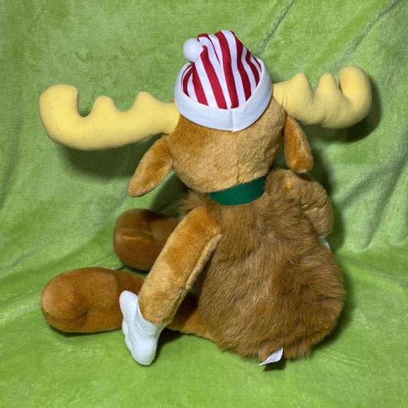 Vintage 1996 Bullwinkle Christmas Plush Stuffed Toy Large 25” - Picture 3 of 7